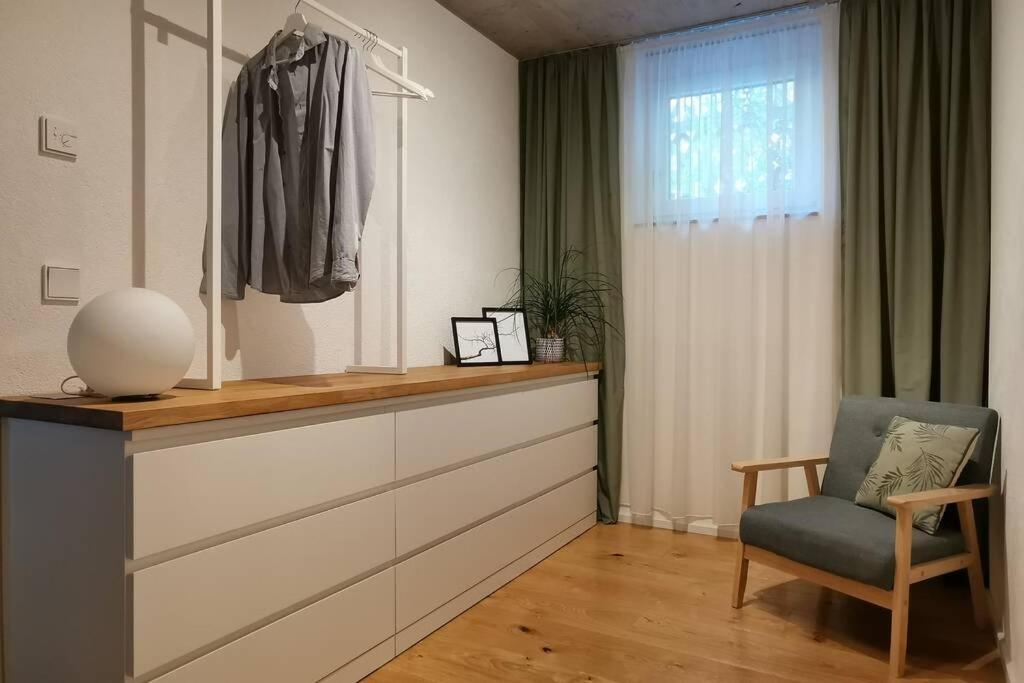 Moderne Ferienwohnung Rhenum Mit Wallbox Waldshut-Tiengen Buitenkant foto
