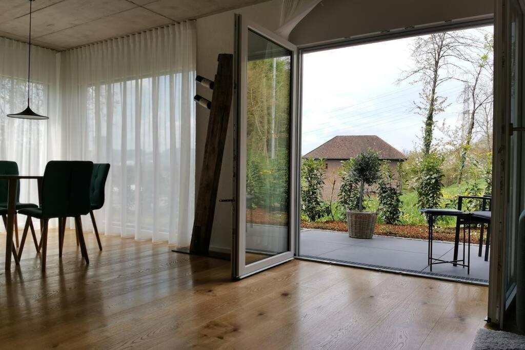 Moderne Ferienwohnung Rhenum Mit Wallbox Waldshut-Tiengen Buitenkant foto