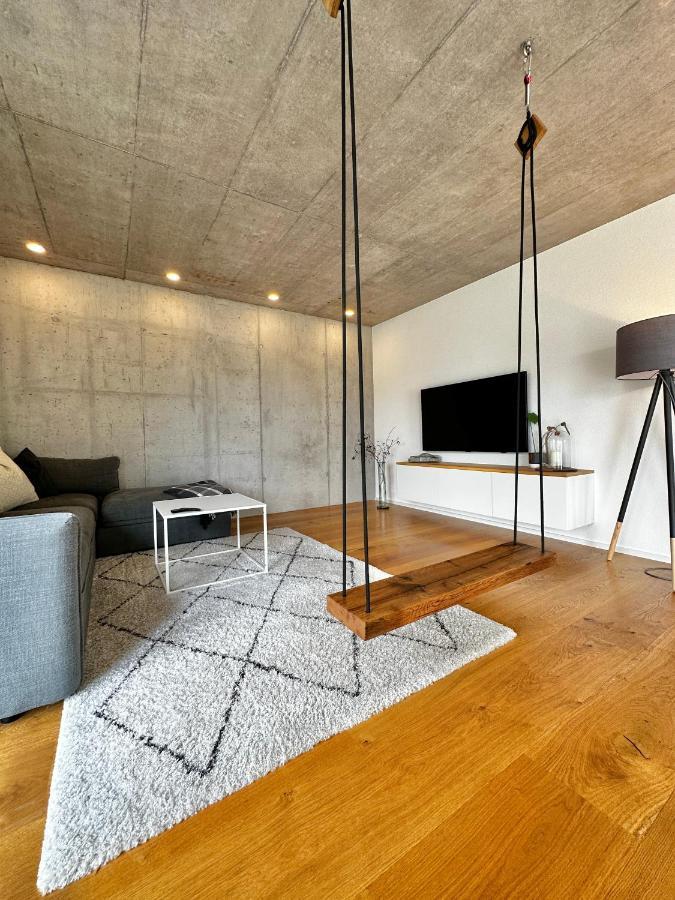 Moderne Ferienwohnung Rhenum Mit Wallbox Waldshut-Tiengen Buitenkant foto